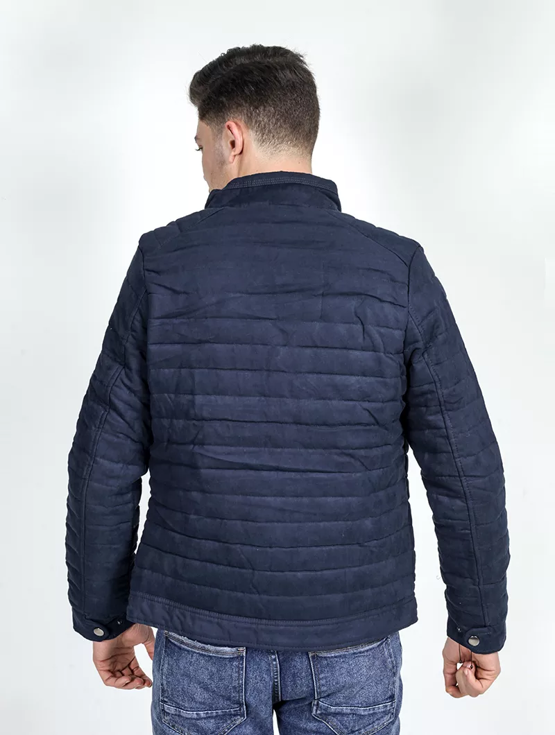 Blouson zippé aspect velours